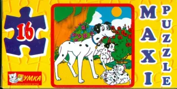 Maxi Puzzle. 16 элементов. Далматинцы (037) Maxi Puzzle. 16 элементов. Далматинцы (037) обложка книги
