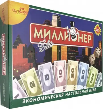 Настольная игра "Миллионер-Элит" (4336) обложка книги