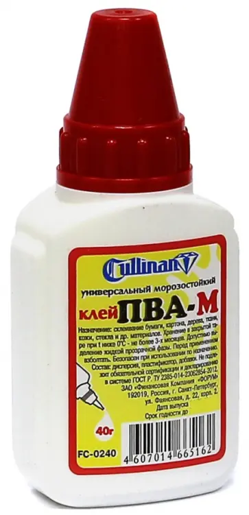Клей ПВА (40 грамм) (FC-0240) обложка книги