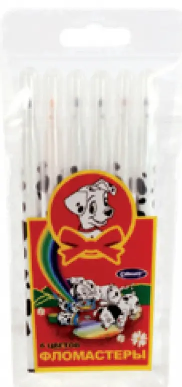 Фломастеры 6 цветов (092/6Dal) обложка книги