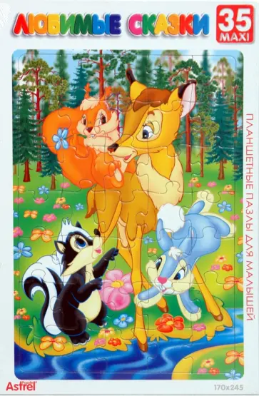 Пазл-35-maxi Бэмби (04131) обложка книги