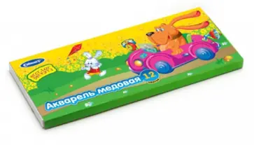 Краски акварель медовые 12 цветов (FA-012-А) Краски акварель медовые 12 цветов (FA-012-А) обложка книги