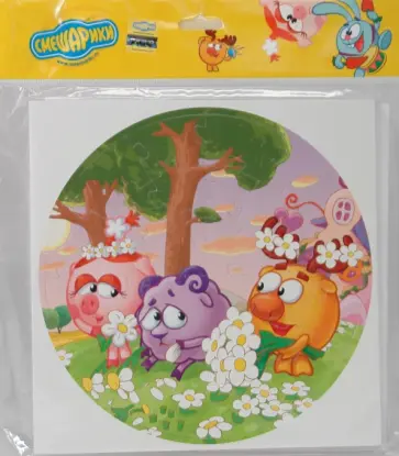 Мягкий пазл - 28 элементов. "Смешарики" Ромашки (04117) обложка книги