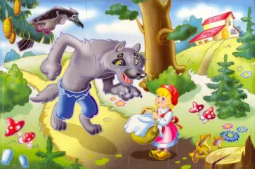 Мягкий пазл - 24 элемента. Красная Шапочка (01595) обложка книги