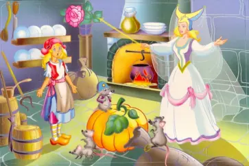 Мягкий пазл - 24 элемента. Золушка (01598) обложка книги