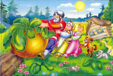 Мягкий пазл - 24 элемента. Репка (01593) обложка книги