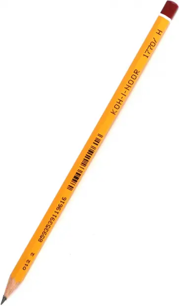 Карандаш чернографитный, H обложка книги