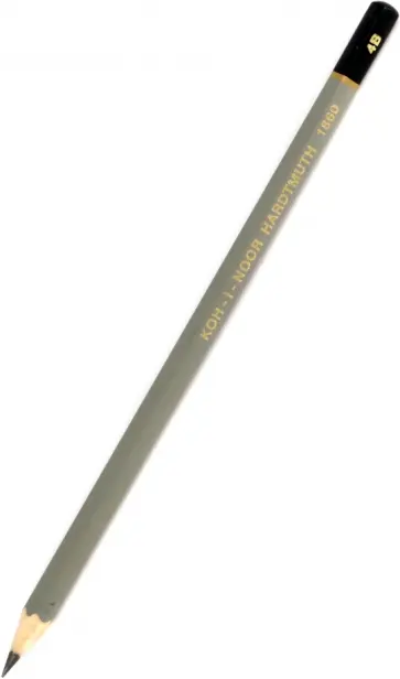 Карандаш чернографитный Goldstar, 4В обложка книги