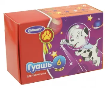 Краски гуашь 6 цветов (FG-106-DAL) Краски гуашь 6 цветов (FG-106-DAL) обложка книги