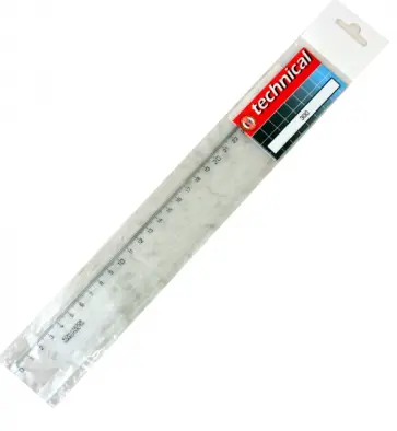 Линейка пластиковая 30 см (742606) обложка книги