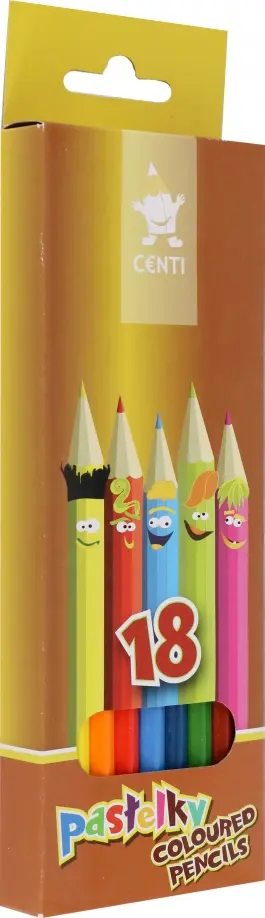 Набор карандашей 18 цветов Centi обложка книги