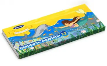 Краски акварель медовые 12 цветов (FA-012-MER) Краски акварель медовые 12 цветов (FA-012-MER) обложка книги