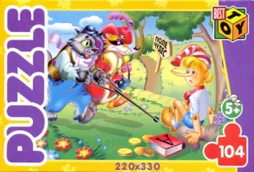 Пазл-104 элемента "Буратино" (01650) обложка книги