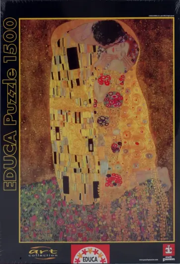 Пазл-1500 "Поцелуй, Климт" (13794) обложка книги