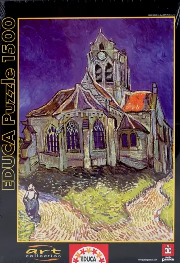 Пазл-1500 "Сказочный домик, V.V. Gogh" (14139) обложка книги