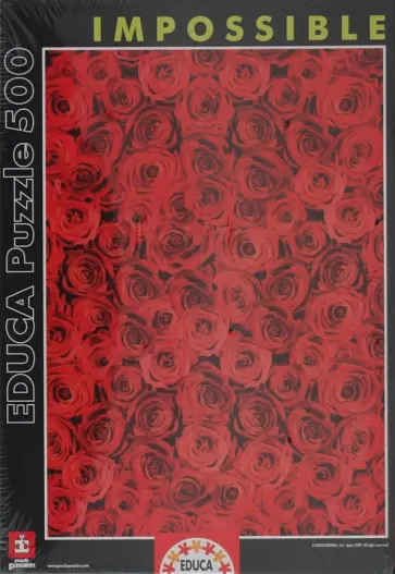 Пазл-500 "Розы" (14137) обложка книги