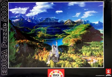 Пазл-5000 "Замок в лесу" (12750) обложка книги