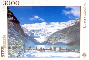 Step Puzzle-3000 "Озеро в горах" (85007) обложка книги