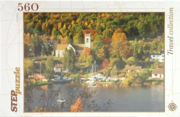 Step Puzzle-560 Золотая осень (78070) обложка книги