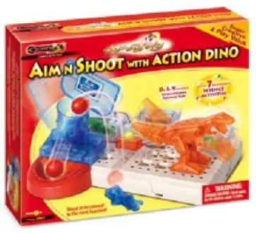 Прицелься и попади вместе с механическим динозавром (38907) обложка книги