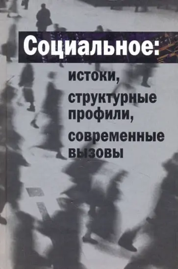Социальное: истоки, структурные профили, современные вызовы Социальное: истоки, структурные профили, современные вызовы обложка книги