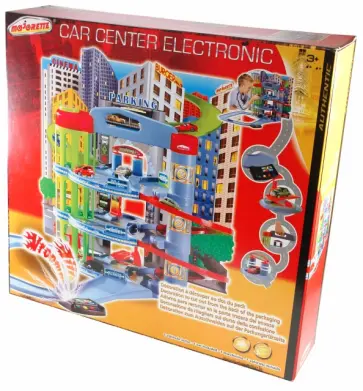 Электронный автомобильный центр (3 уровня) обложка книги