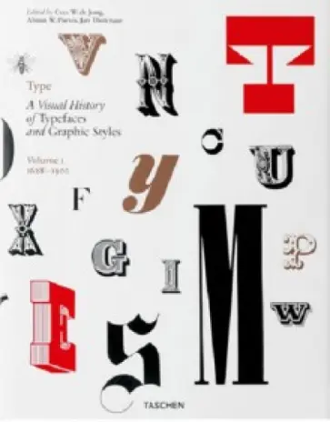 Tholenaar, Purvis - Type a visual history of typefaces and graphic styles. Vol. 1: 1628-1900 обложка книги