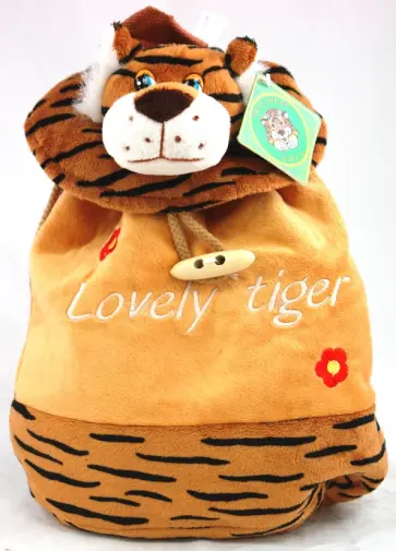 Рюкзак: тигр плюшевый (86004) обложка книги