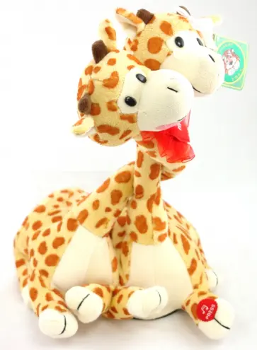 Парочка жирафов музыкальная (8198/1) обложка книги