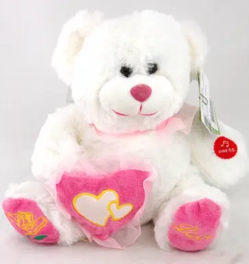 Мишка с сердцем  музыкальный (8576) обложка книги