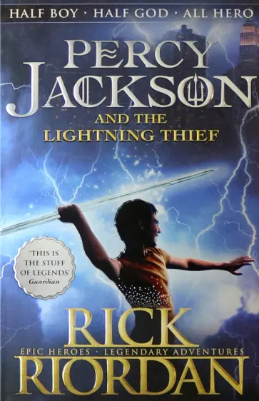 Rick Riordan - Percy Jackson and The Lightning Thief Rick Riordan - Percy Jackson and The Lightning Thief обложка книги