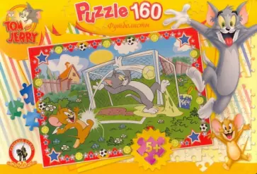 Пазл-160. Футболисты (03631) обложка книги