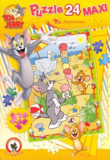 Пазл-24 MAXI. Мороженое (03621) обложка книги