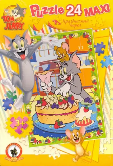 Пазл-24 MAXI. Праздничный пирог (03623) обложка книги
