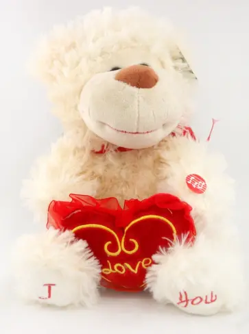 Мишка с сердцем музыкальный (4944М) обложка книги