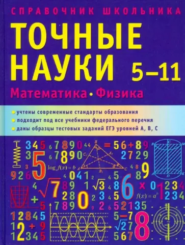 Антипина, Рассудовская - Справочник школьника 5-11 классы. Точные науки: Математика. Физика обложка книги
