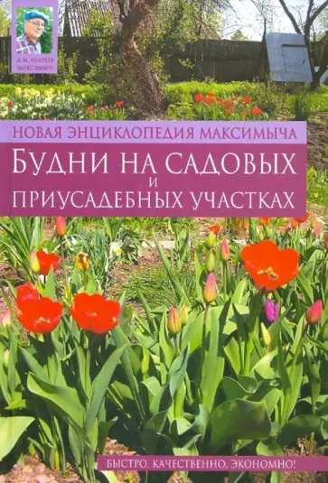 Арнольд Андреев - Новая энциклопедия Максимыча: Будни на садовых и приусадебных участках обложка книги