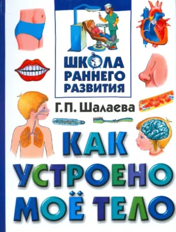 Галина Шалаева - Как устроено моё тело обложка книги