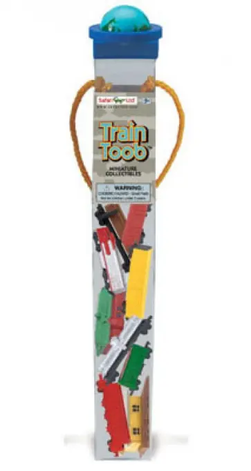 Поезд, 10 фигурок (684104) обложка книги