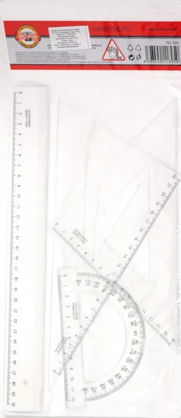 Набор геометрический для левшей (751020) обложка книги