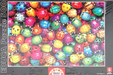 Пазл-500 "Жуки" (14430) обложка книги