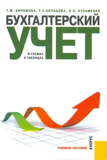 Ефремова, Кольцова - Бухгалтерский учет в схемах и таблицах обложка книги