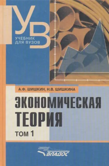 Шишкин, Шишкина - Экономическая теория: учебник для вузов. В 2-х томах. Том 1 обложка книги
