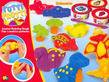 15012  Набор массы для лепки "Динозавры" обложка книги