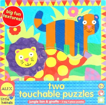 Пазлы фактурные "Джунгли" (584J) обложка книги