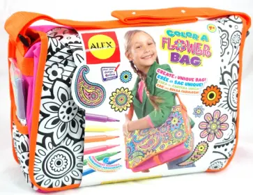 Набор "Раскрась сумку" с 6 водостойкими фломастерами (509F) обложка книги