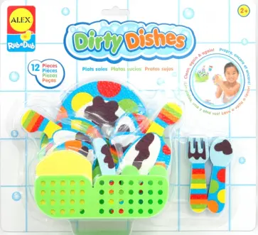Игрушка для ванной "Вымой посуду" (857W) обложка книги