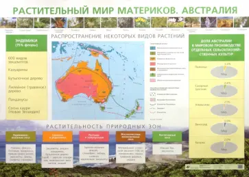 Елена Курашева - Растительный мир материков. Австралия Елена Курашева - Растительный мир материков. Австралия обложка книги