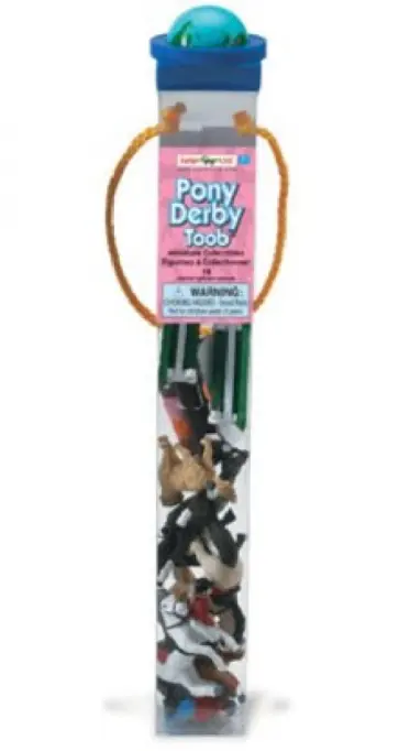 Пони дерби, 10 фигурок (682104) обложка книги