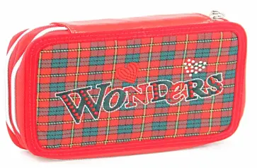Пенал 2 отделения "Wonderland" (04812) обложка книги